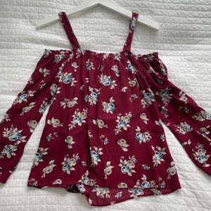 Sanctuary off the shoulder blouse